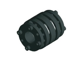 ZES彈性膜片脹緊套聯(lián)軸器 單節(jié)膜片